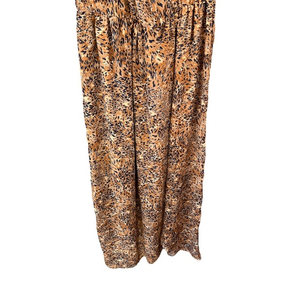 NEW SOCIALITE High Low Maxi Dress in Abstract Patterned sze S Suprlice V-Neck - Picture 4 of 13